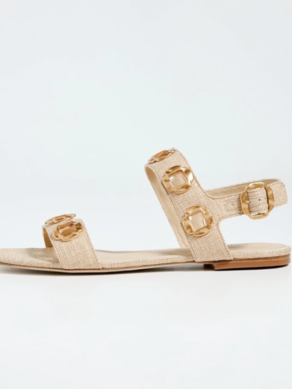 Larroude Milan Flat Sandals - NWT